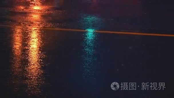 四月的雨雨雨的天空