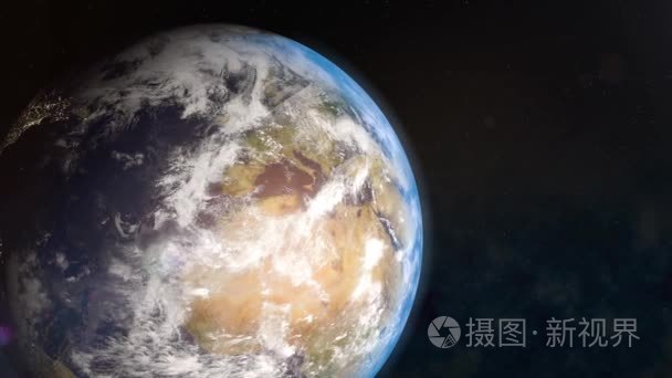 地球在宇宙中视频