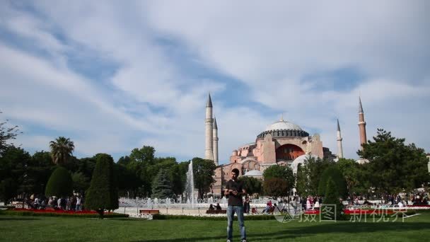 旅游看伊斯坦布尔城看应用程序视频