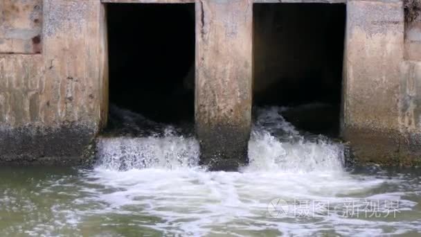 后从工厂过程浪费水视频