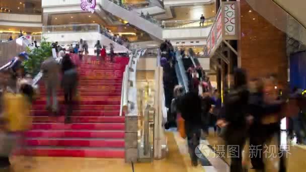 购物者内部复杂在浦东新区视频