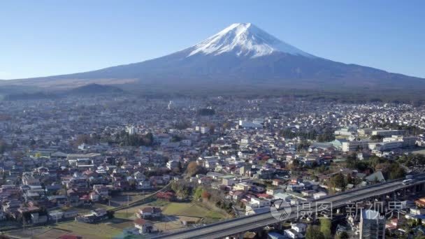 日本富士山和 Chureito 宝塔