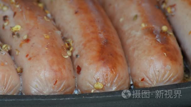 四季豆炒香肠视频