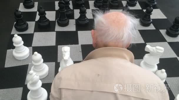 老人下棋视频