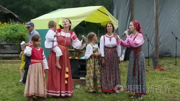 俄罗斯茶民俗文化节视频