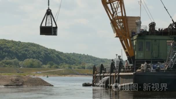 河道疏浚工程视频