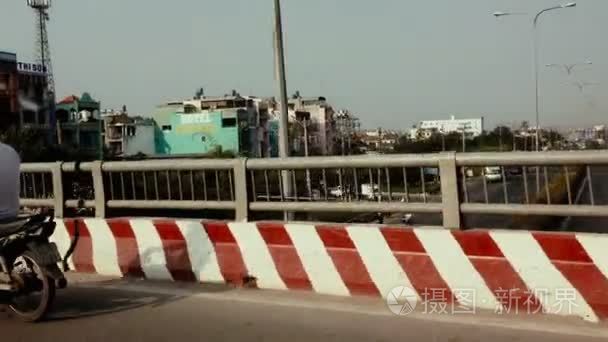 越南城市道路交通视频