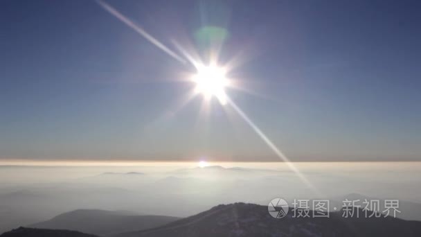 在冬天的山谷视频