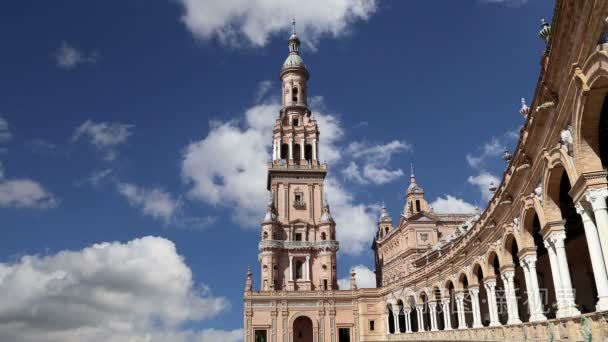 Buildings on the Famous Plaza de Espana was the venue for the L