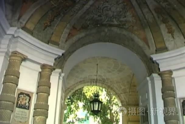 在马耳他的海王星法院门口视频