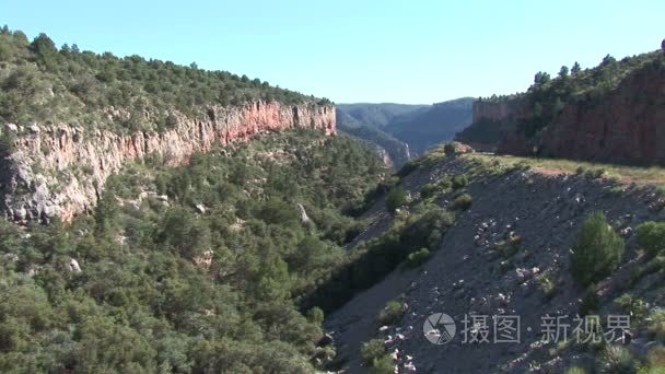 峡谷在亚利桑那州的盐河