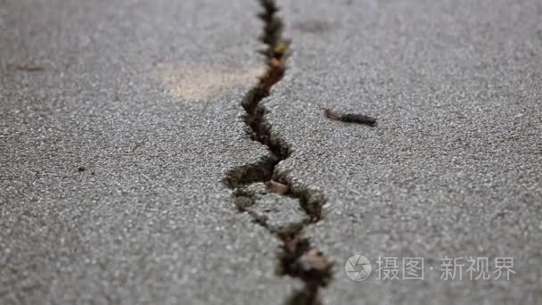 地震发生后损坏视频