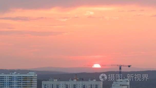 The sky at sunset and beyond