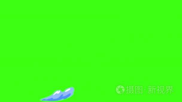 2d 卡通 Fx 包 4 k 32 水元素