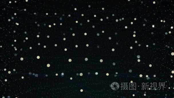 未来派抽象宇宙背景视频