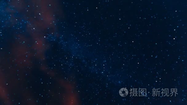 美丽的夜晚星空