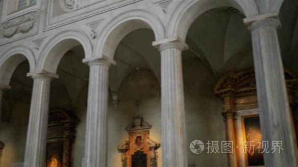 罗马，意大利2016 年 1 月 23 日 圣彼得罗温 圣徒彼得在链 是罗马天主教名义上会和圣殿在罗马，意大利，被米开朗视频