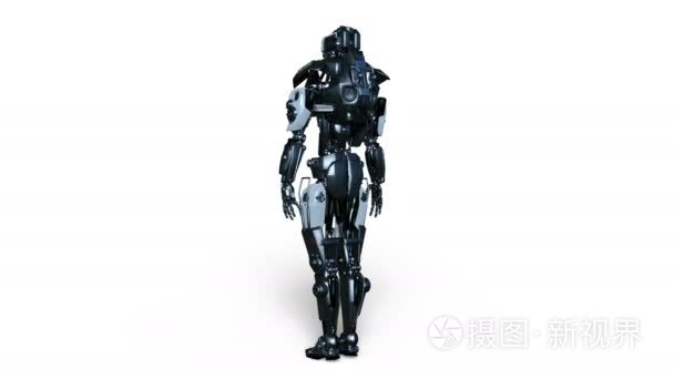 3d cg 渲染的机器人