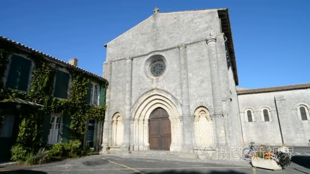 教会在法国圣乔治的外部视频