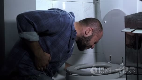 面黄恶心呕吐视频素材-面黄恶心呕吐实拍视频下载-第1页-摄图新视界