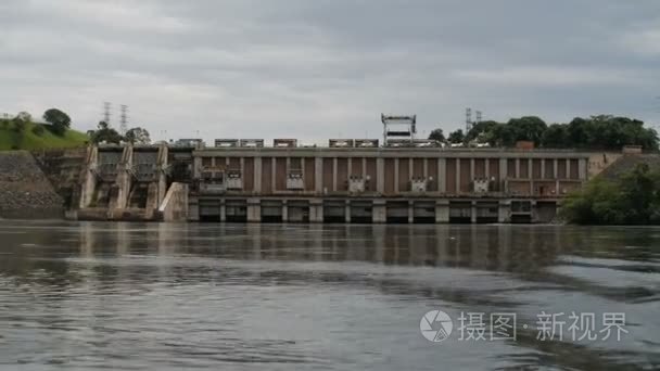 维多利亚湖和尼罗河流域水电视频