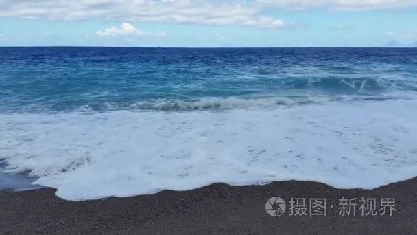 海浪在西西里岛视频