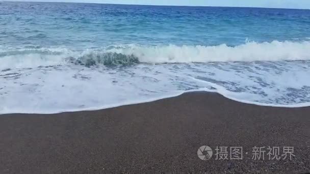 海浪在西西里岛视频