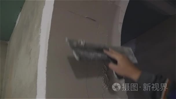 生成器工作在新住宅建设视频