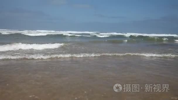 波浪对大西洋视频