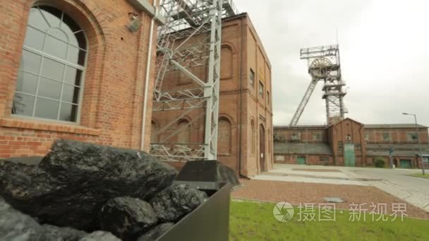 煤炭矿山基础设施与轴视频