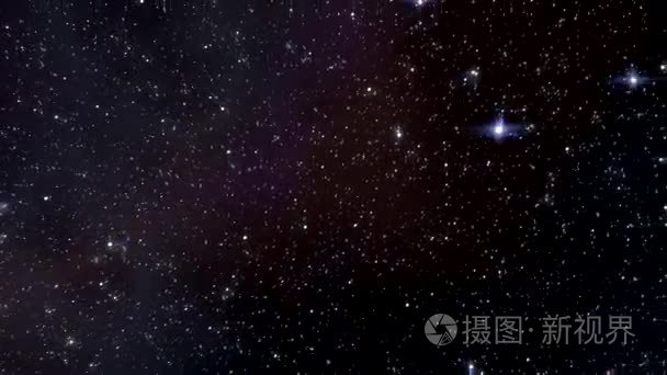 空间翘曲速度超空间穿越星空星云环 4 k视频