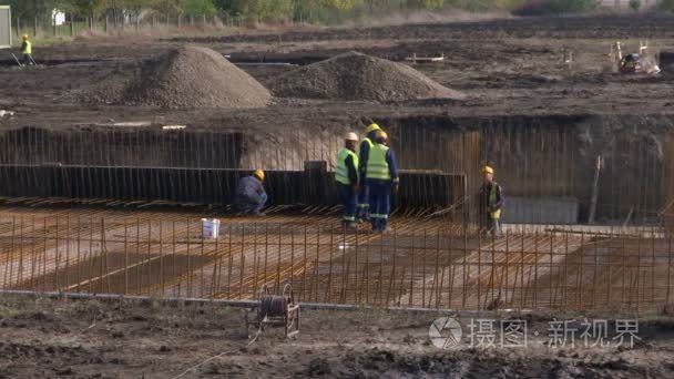 土木建筑建设新工厂视频