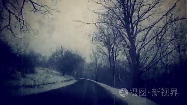 冬天路捷克视频