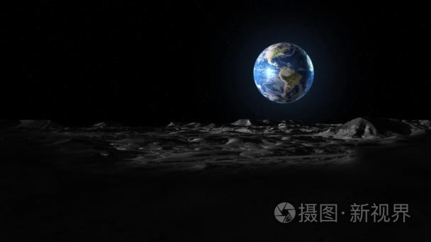 地球与月亮视频