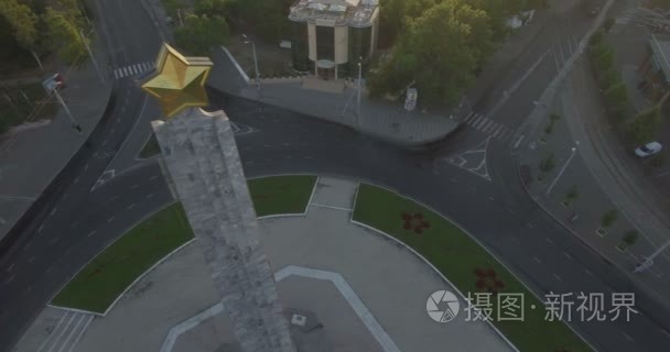 相机在纪念馆在敖德萨移星视频