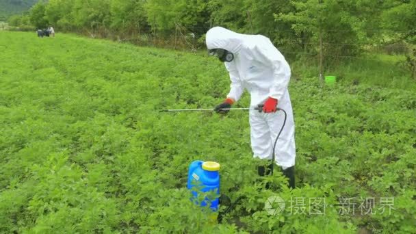 扩散除草剂对植物领域的工作者