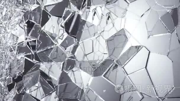 玻璃粉碎破碎
