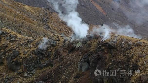 在新西兰的蒸汽活动视频