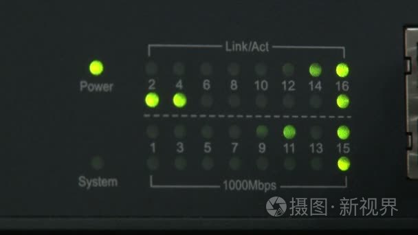 互联网数据的速度视频