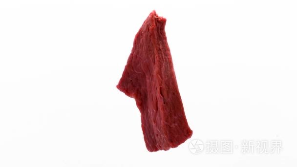 鲜嫩多汁的生牛肉肉