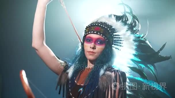 美洲印第安妇女诺克视频