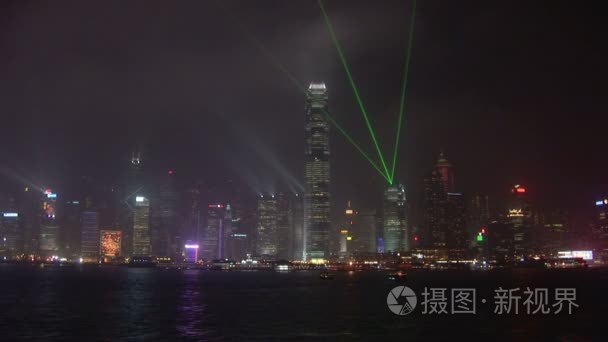 香港美丽夜景视频