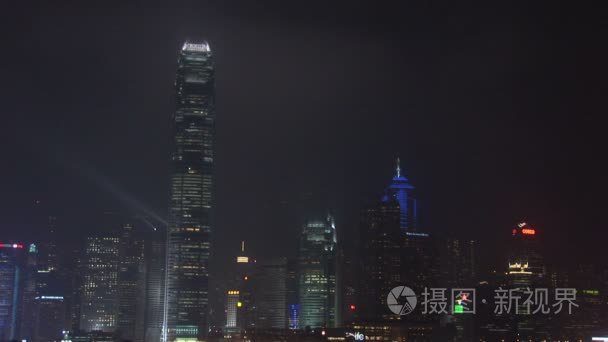 香港美丽夜景视频