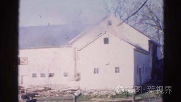 大火完全摧毁的房子视频