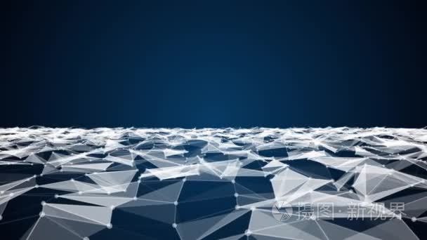 Abstract technology plexus stylish dynamic digital background. l