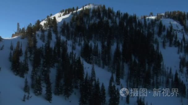 雪山的视频视频