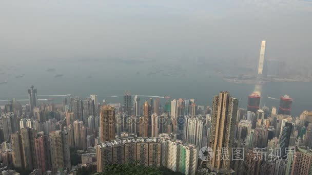 太平山顶空中视频