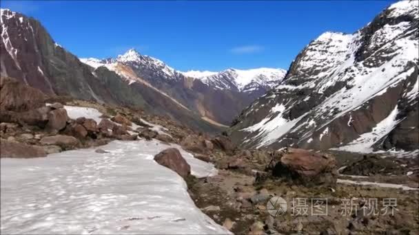 山水的在智利火山视频