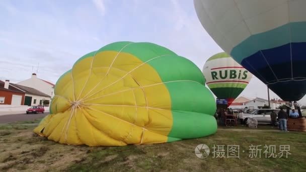 热气球的提升视频