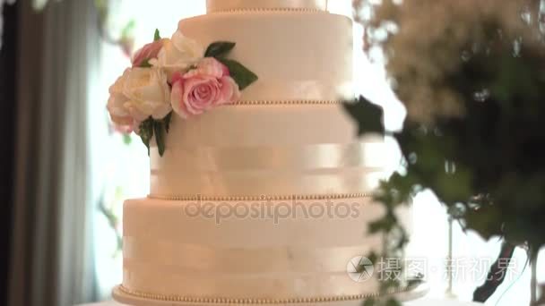婚礼宴会庆典婚礼蛋糕视频